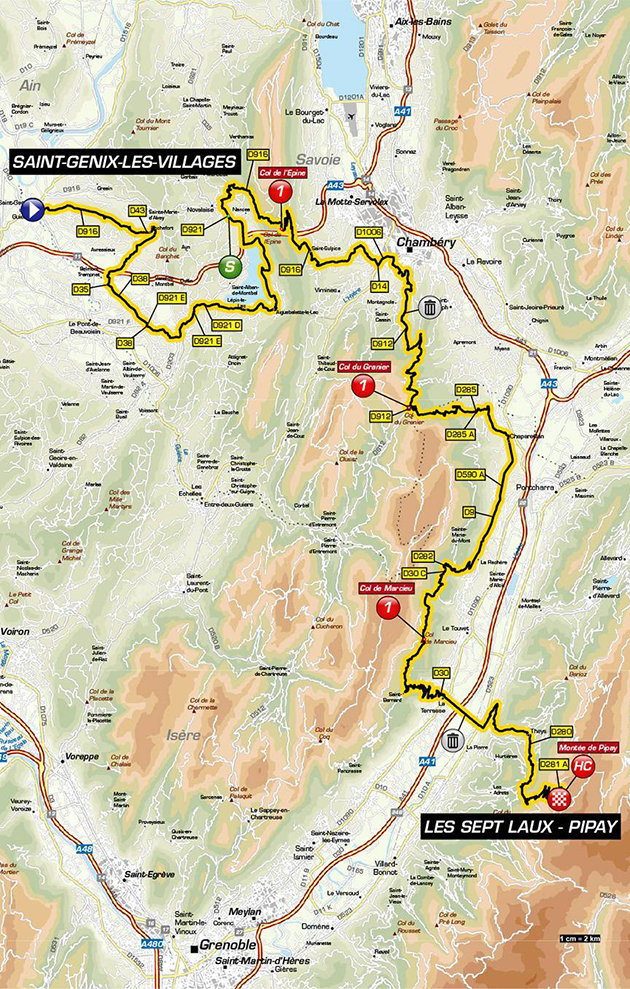 Stage 7 map